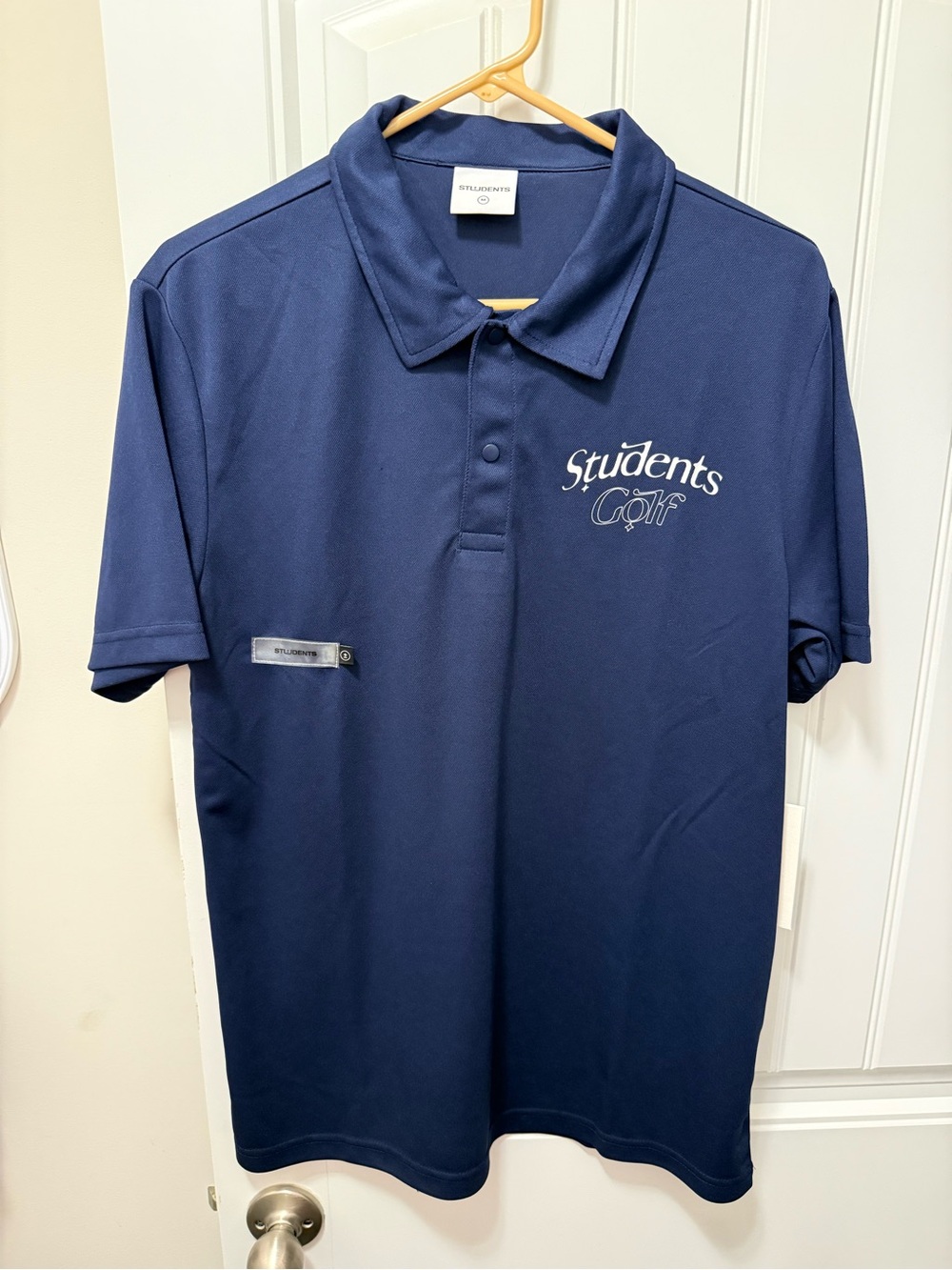 Students Golf Navy Performance Polo